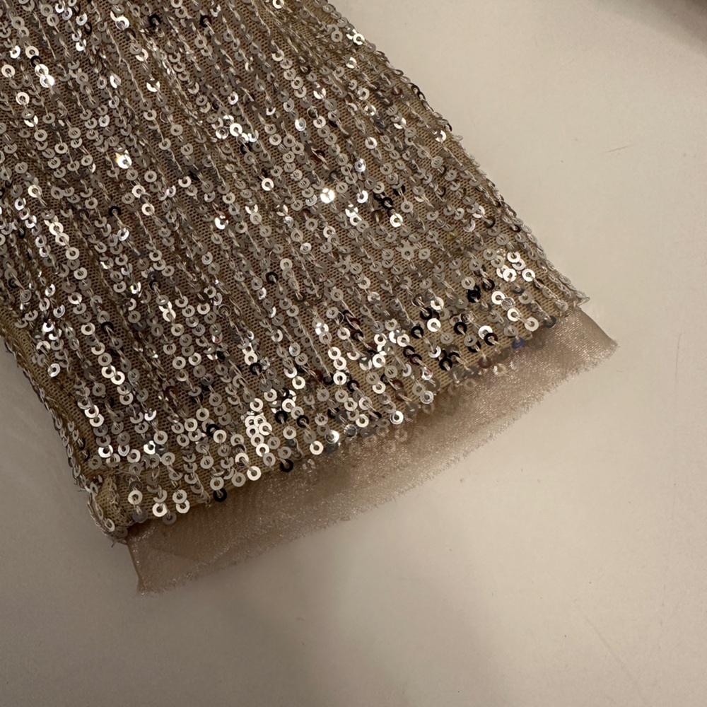 NONCHALANT LABEL, Asymmetrical Sequin Top Size M - Picture 12 of 14